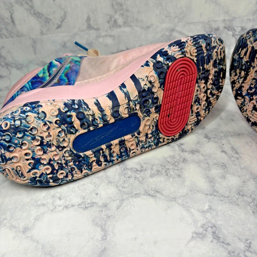 Nike Pink Kevin Durant KD 13 Aunt Pearl Men's Basketball Shoes Sneakers Size 9.5